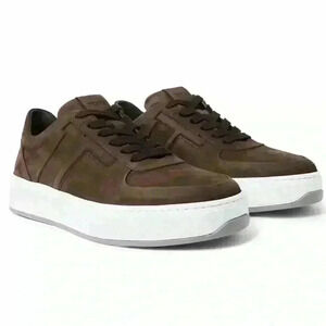 Tod’s - Men’s Brown Nubuck Sneakers Size 8.5/US 10/ EUR 42.5- 43